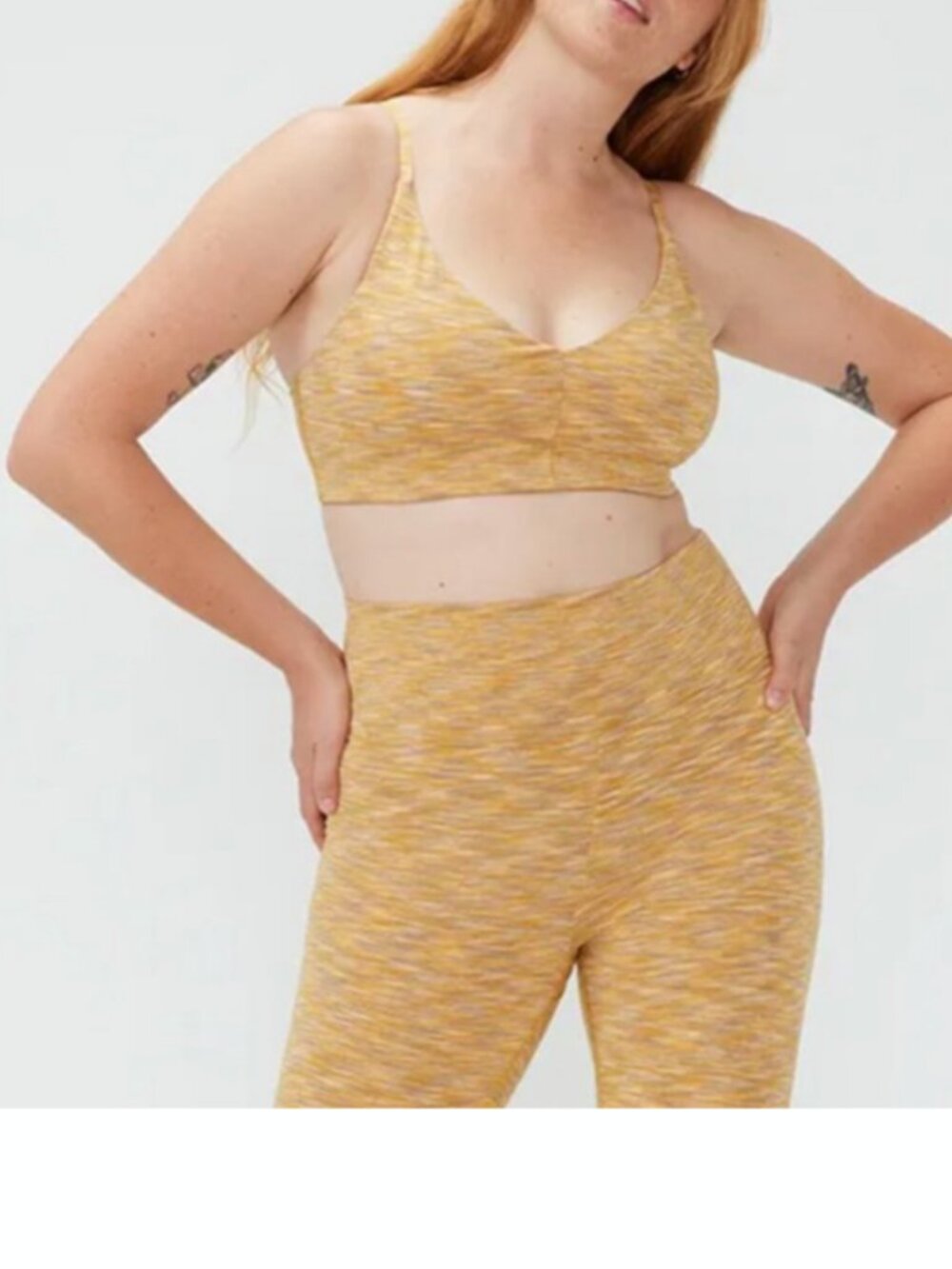 Outdoor Voices Flow Bralette Women's Size Small in Sunset